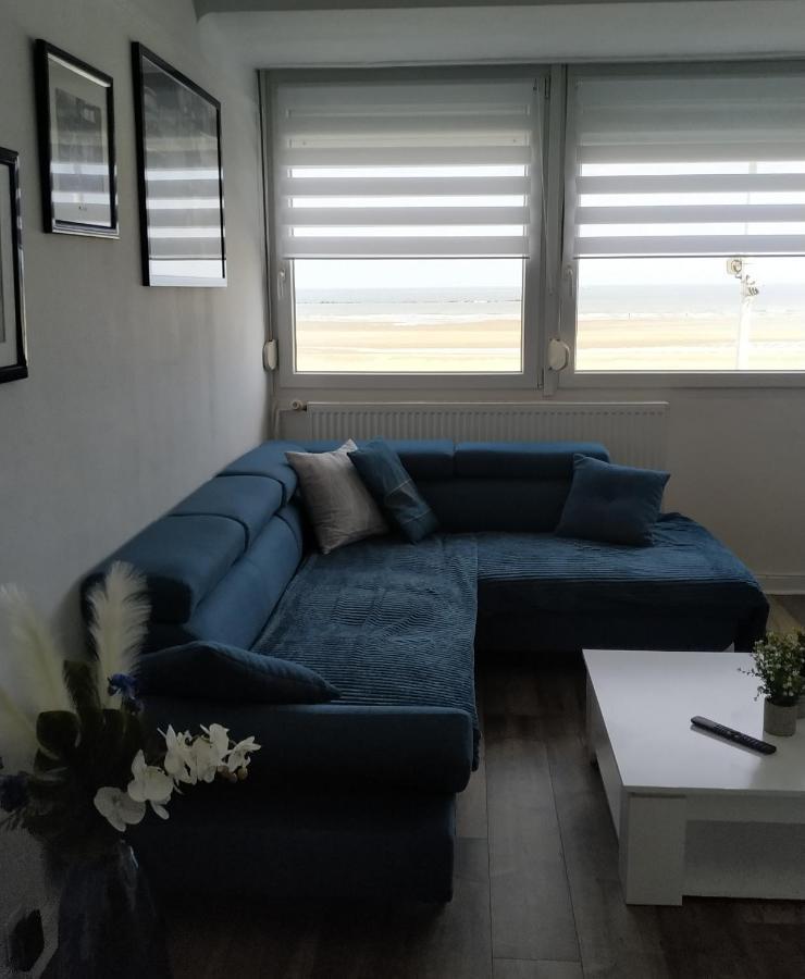 Magnifique Vue Mer Pour Ce T2 Totalement Renove Classe Meuble De Tourisme 3 Etoiles Duinkerke Buitenkant foto